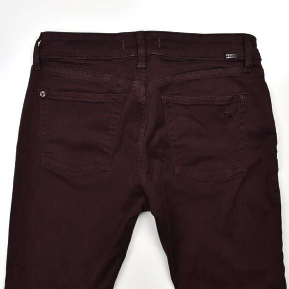DL1961 Margaux Instasculpt Ankle Skinny Jeans Distressed Malbec Burgundy… - Picture 4 of 6